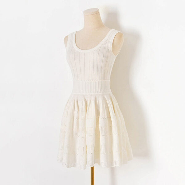 Daria Sleeveless Knit Mini Dress - Image 11