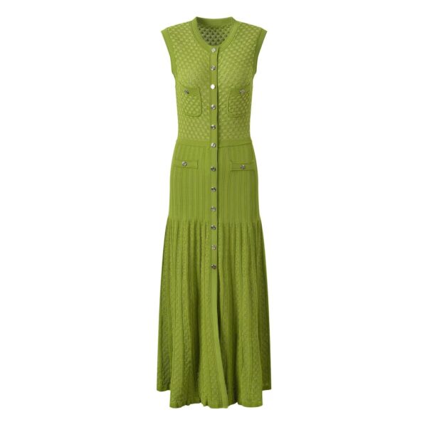 Beatrice Sleeveless Knit Midi Dress - Image 3