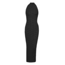 Ingrid Halter Neck Sleeveless Knit Midi Dress