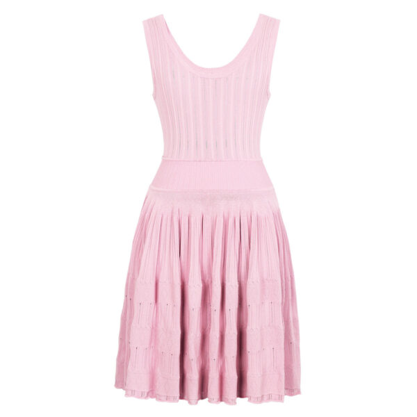 Daria Sleeveless Knit Mini Dress - Image 9