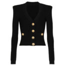 Amara Black Knit Cardigan