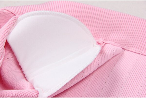 Amara Pink Knit Cardigan - Image 5