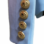 Betty Light Blue Double Breasted Blazer