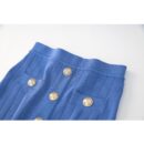 Courtney Blue Tank and Skirt Knit Two Piece Set
