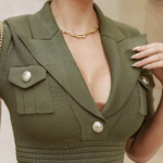 Devon Green Knit Bodycon Dress