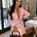 Esther Pink Blazer Mini Dress