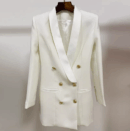 Esther White Blazer Mini Dress