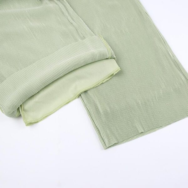 Jessie Green Blouse and Wide Leg Pant Two Piece Set - Image 6