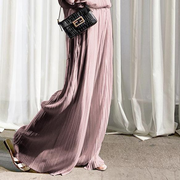 Jessie Purple Blouse and Wide Leg Pant Two Piece Set - Image 12