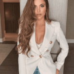 Tanya White Double Breasted Blazer