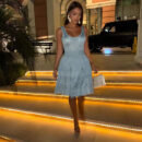 Daria Sleeveless Knit Mini Dress