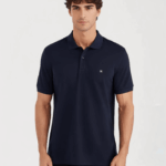 Y-Neck Polo Shirt
