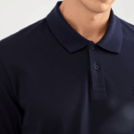 Y-Neck Polo Shirt