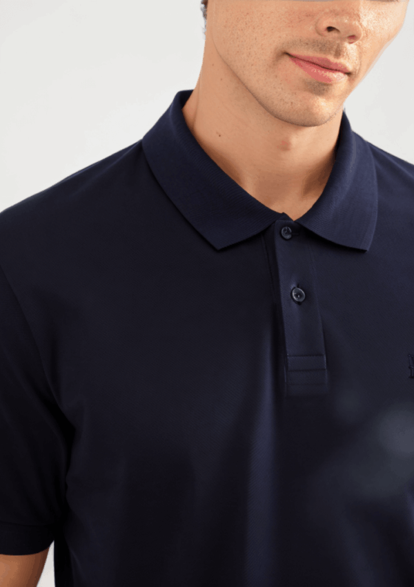 Y-Neck Polo Shirt - Image 4