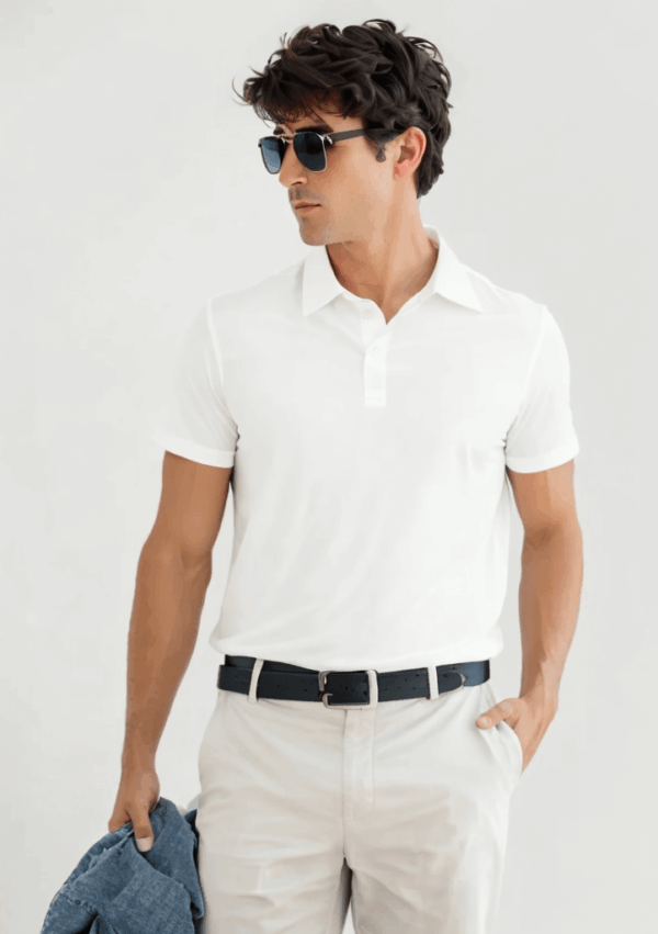 Y-Neck T-Shirt