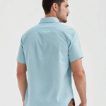 Y-Neck Dress Shirt